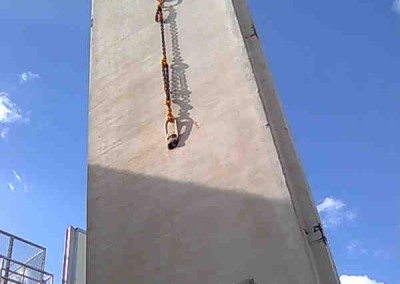 הנפת קירות דיפון למיכלי חומ"ס